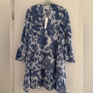 Choklate Paris Blue Floral Blouse